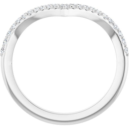 1/5 CTW Natural Diamond Band, 2.3 mm