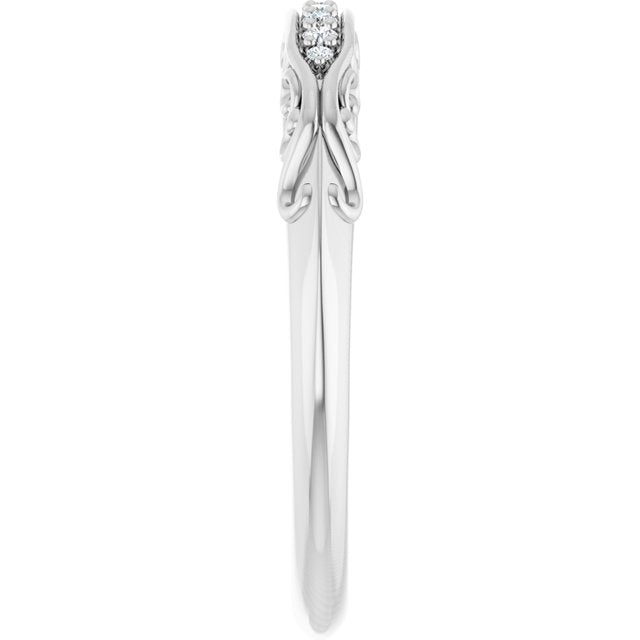 .07 CTW Natural Diamond Matching Band, 2.93 mm