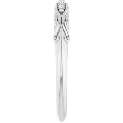 .07 CTW Natural Diamond Matching Band, 2.93 mm