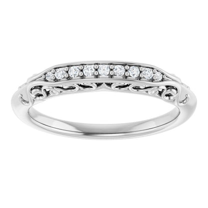.07 CTW Natural Diamond Matching Band, 2.93 mm