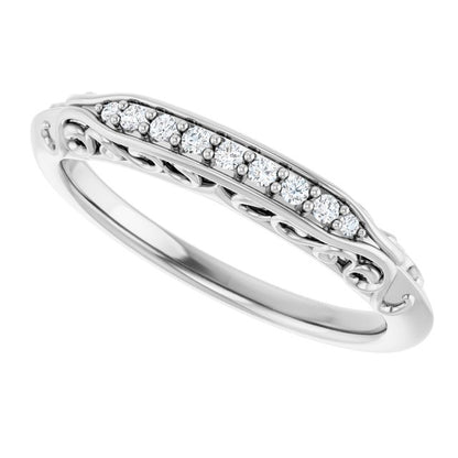 .07 CTW Natural Diamond Matching Band, 2.93 mm