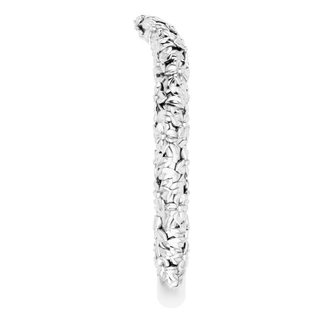 Floral Matching Band, 3.6 mm