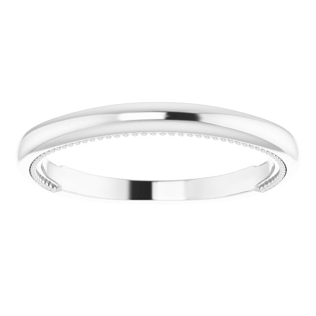 Milgrain Matching Band