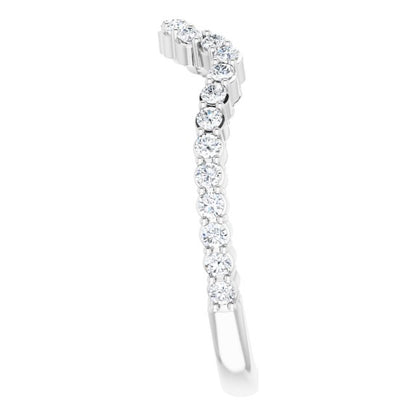 3/8 CTW Natural Diamond Band, 1.8 mm