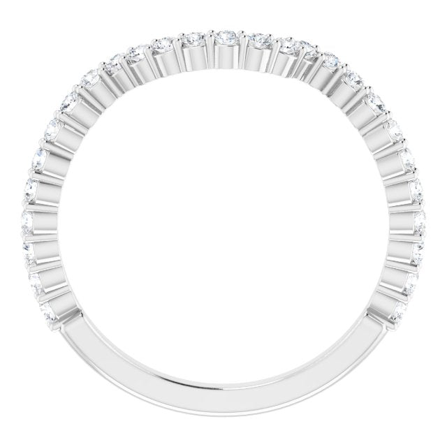 3/8 CTW Natural Diamond Band, 1.8 mm
