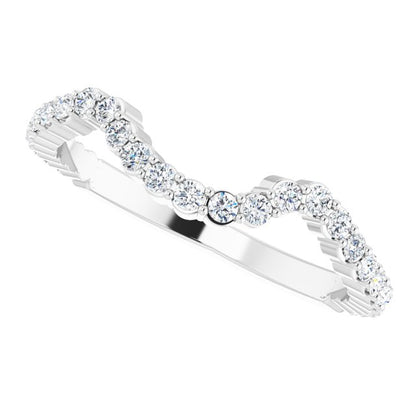 3/8 CTW Natural Diamond Band, 1.8 mm
