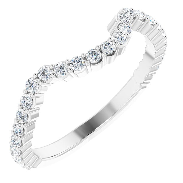 3/8 CTW Natural Diamond Band, 1.8 mm