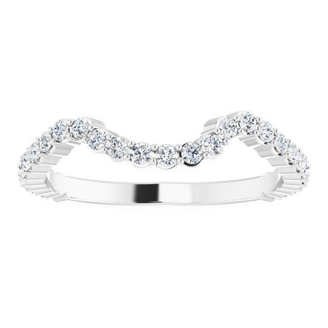 3/8 CTW Natural Diamond Band, 1.8 mm
