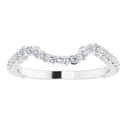 3/8 CTW Natural Diamond Band, 1.8 mm