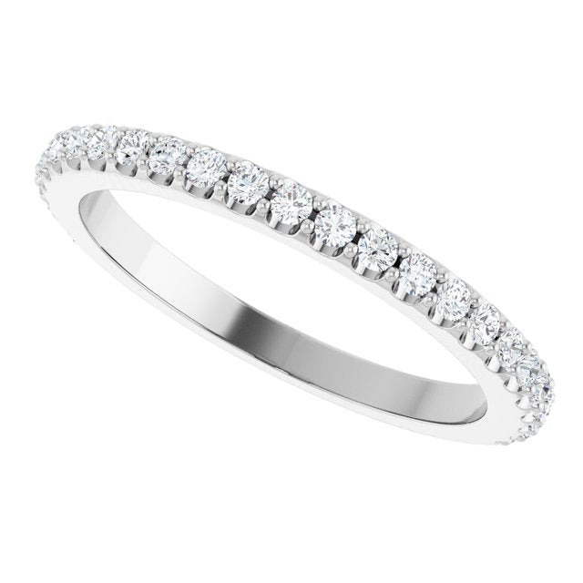 1/3 CTW Natural Diamond Matching Band, 2 mm