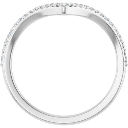 1/8 CTW Natural Diamond Band, 5.86 mm