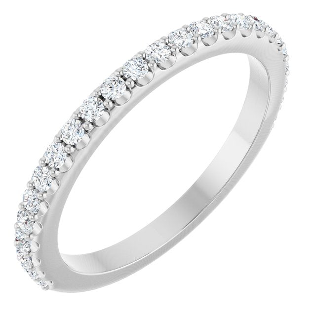 1/3 CTW Natural Diamond Matching Band, 2 mm