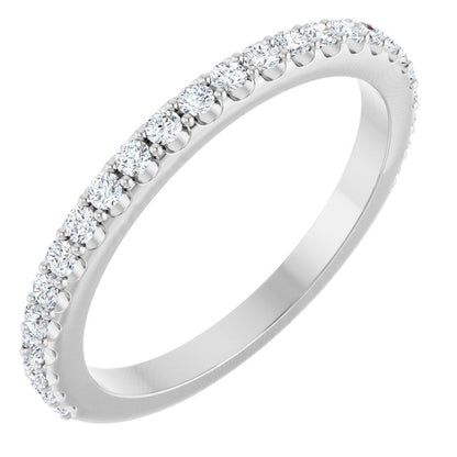 1/3 CTW Natural Diamond Matching Band, 2 mm