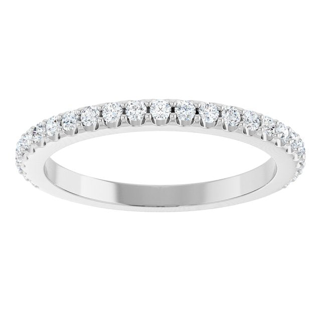 1/3 CTW Natural Diamond Matching Band, 2 mm