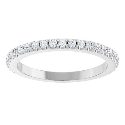 1/3 CTW Natural Diamond Matching Band, 2 mm
