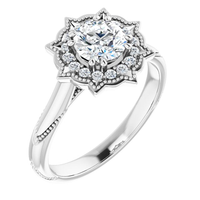 .06 CTW Natural Diamond Matching Band, 13 x 6.62 mm