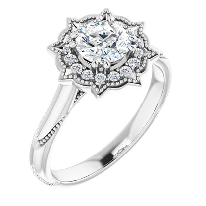 .06 CTW Natural Diamond Matching Band, 13 x 6.62 mm