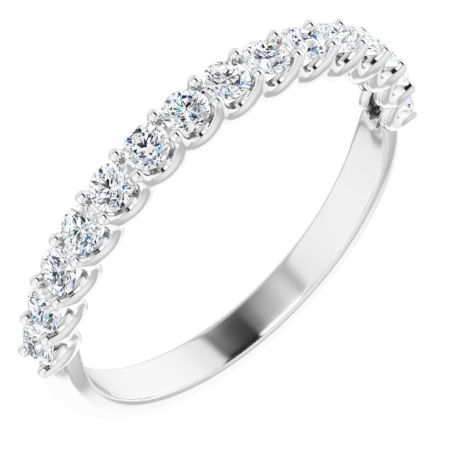 1/2 CTW Natural Diamond Matching Band, 2.34 mm