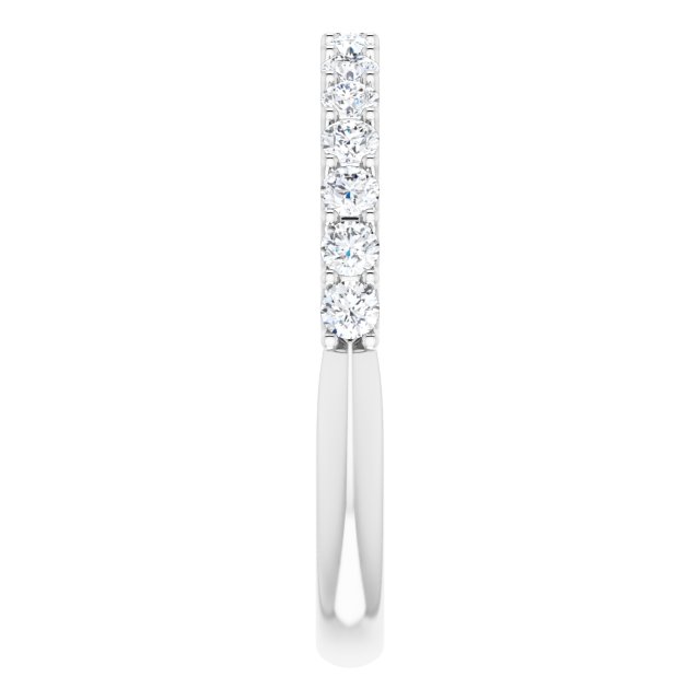 1/2 CTW Natural Diamond Matching Band, 2.34 mm