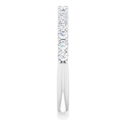1/2 CTW Natural Diamond Matching Band, 2.34 mm