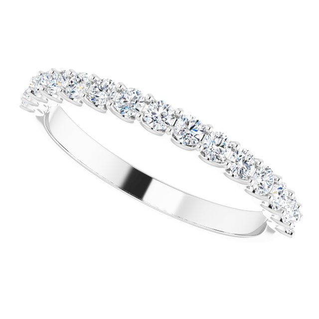 1/2 CTW Natural Diamond Matching Band, 2.34 mm