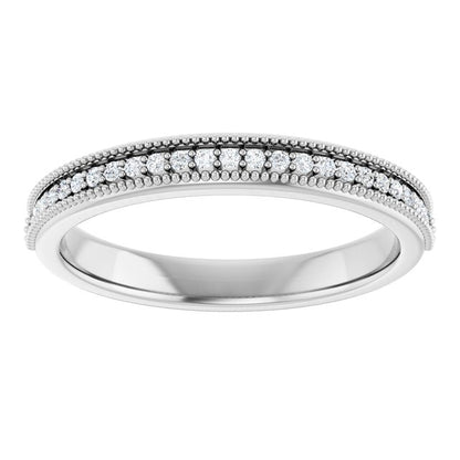 1/3 CTW Natural Diamond Anniversary Band, 3.4 mm