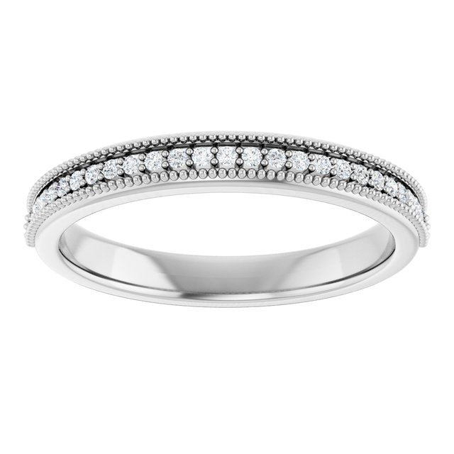 1/4 CTW Natural Diamond Anniversary Band, 3.2 mm