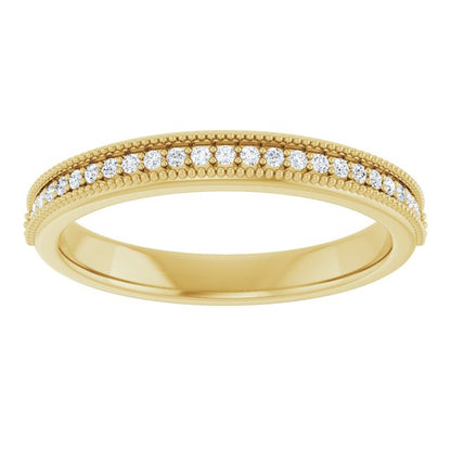 1/2 CTW Natural Diamond Anniversary Band, 3.95 x 22.36 mm