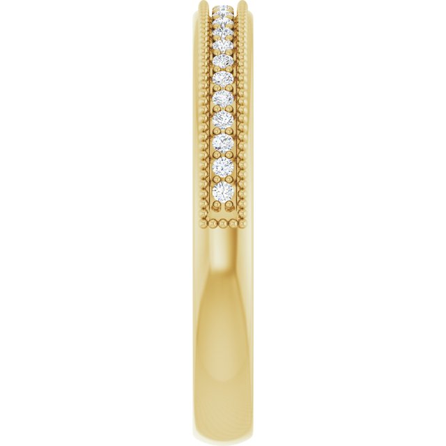 5/8 CTW Natural Diamond Anniversary Band, 4.2 x 22.64 mm