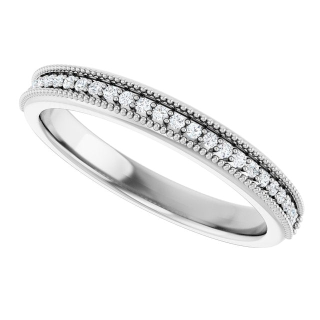 1/5 CTW Natural Diamond Anniversary Band, 3