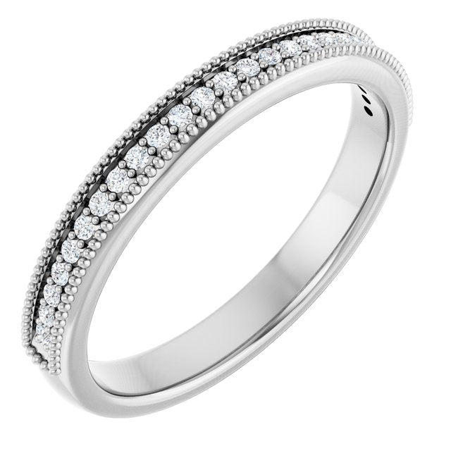 1/5 CTW Natural Diamond Anniversary Band, 3