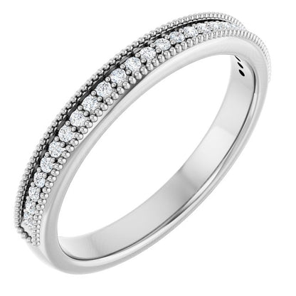 1/4 CTW Natural Diamond Anniversary Band, 3.2 mm