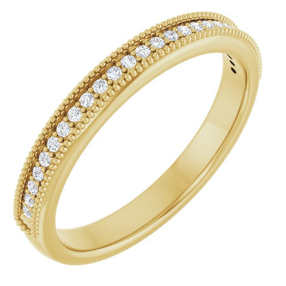 5/8 CTW Natural Diamond Anniversary Band, 4.2 x 22.64 mm