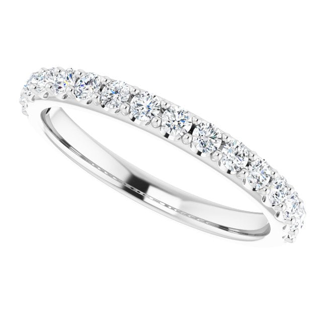1/2 CTW Natural Diamond Matching Band, 2.51 mm