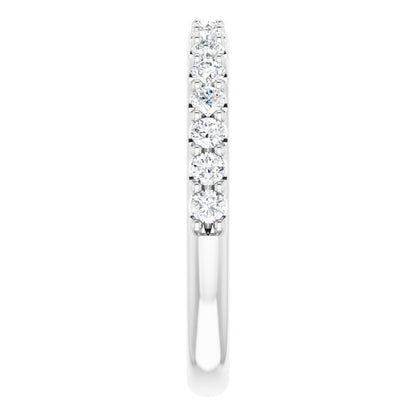 1/2 CTW Natural Diamond Matching Band, 2.51 mm
