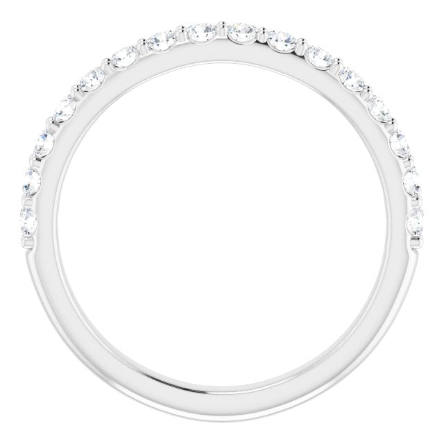 1/2 CTW Natural Diamond Matching Band, 2.51 mm