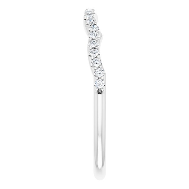 1/6 CTW Natural Diamond Matching Band, 1.49 mm