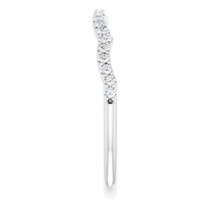 1/6 CTW Natural Diamond Matching Band, 1.49 mm