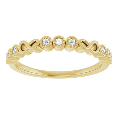 1/10 CTW Natural Diamond Anniversary Band, 2.3 mm