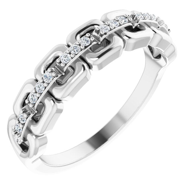 1/10 CTW Natural Diamond Matching Band, 4.9 mm
