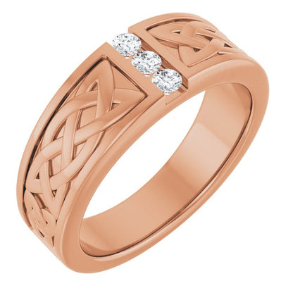 1/5 CTW Natural Diamond Band, 7.85 mm