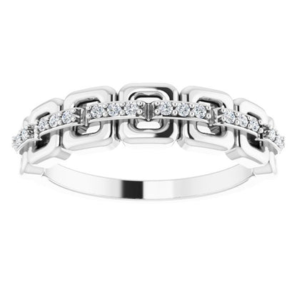 1/10 CTW Natural Diamond Matching Band, 4.9 mm