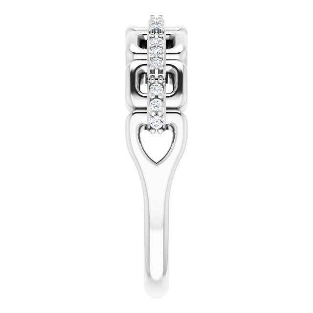 1/10 CTW Natural Diamond Matching Band, 4.9 mm