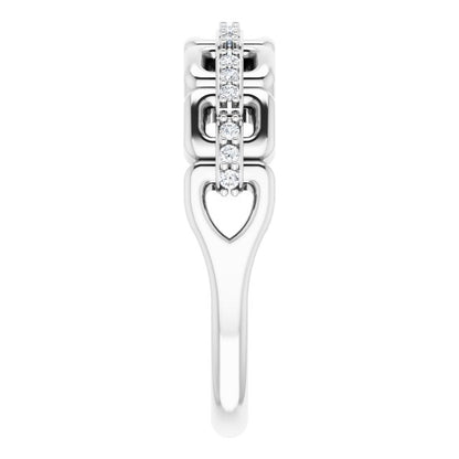 1/10 CTW Natural Diamond Matching Band, 4.9 mm
