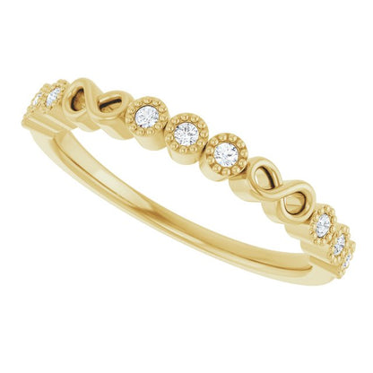 1/10 CTW Natural Diamond Anniversary Band, 2.3 mm