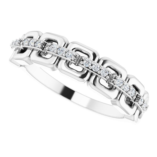 1/10 CTW Natural Diamond Matching Band, 4.9 mm