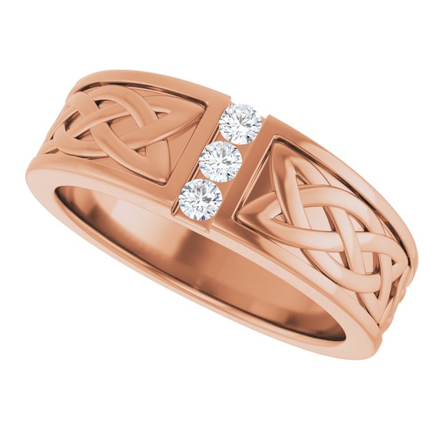 1/5 CTW Natural Diamond Band, 7.85 mm