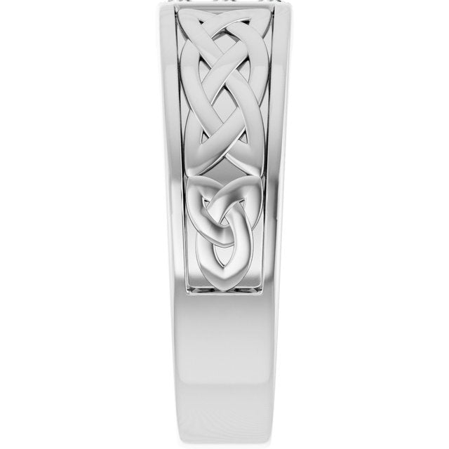 1/5 CTW Natural Diamond Band, 7.85 mm