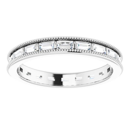 3/4 CTW Diamond Eternity Band, 3.2 mm