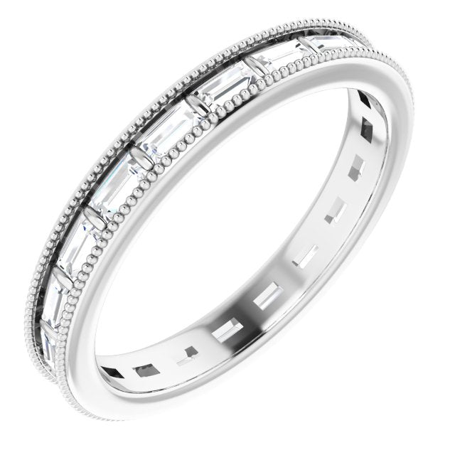 3/4 CTW Diamond Eternity Band, 3.2 mm